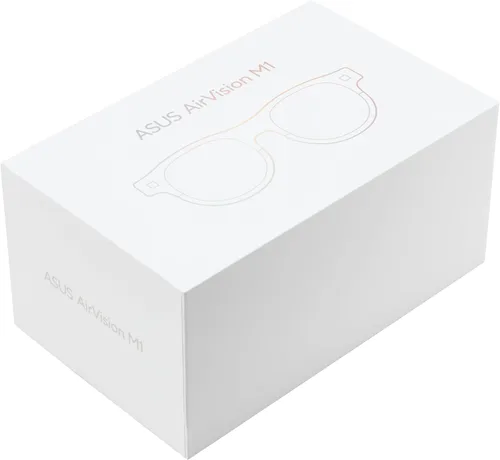 Vista 7 de Gafas AR Inteligentes ASUS AirVision M1 - Pantalla portátil Micro-OLED de 100", 1100 nits, Multi-Pantalla, Altavoces, USB-C, Sombra Magnética