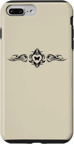 Vista 12 de Butterfly Heart Tattoo Fairycore y2k Grunge Egirl Aesthetic Case for iPhone 17