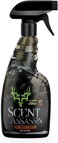 Spray de campo de asesino de aroma, eliminador de aroma de caza, bloqueador de aromas, aroma de cubierta para caza de ciervos, aroma para caza y