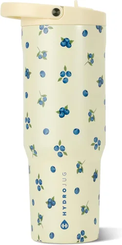 Vista 50 de HydroJug Sport - Botella de agua aislada de acero inoxidable de 20 onzas, All Star