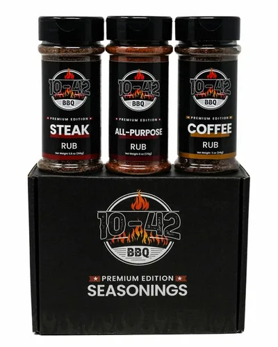 Vista 11 de 10-42 BBQ Brisket Rub - Condimento de especias totalmente natural para carne, costilla, pechuga de res - Condimento de carne para barbacoa