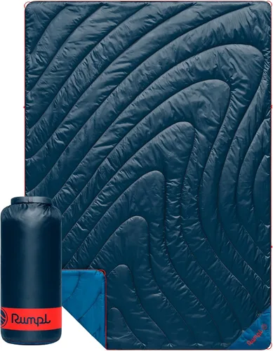 Vista 39 de Rumpl Manta Puffy Original - Manta de Camping Cálida y Resistente al Agua con Aislamiento Sintético 100% Reciclado, 52"x75", Original Puffy V2