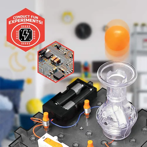 Vista 3 de Discovery #MINDBLOWN - Juego de mini experimentos electrónicos de circuitos de acción, kit de juguete de ingeniería para construir tú mismo, explora