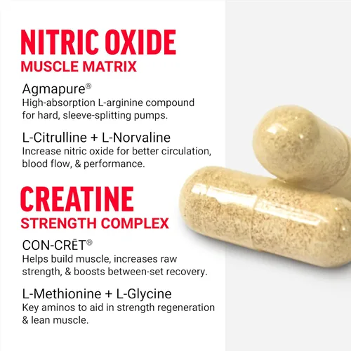 Vista 3 de Force Factor 2, próxima generación óxido nítrico Booster, FFS-VLC120XX-FG, Volcano, 1, 1