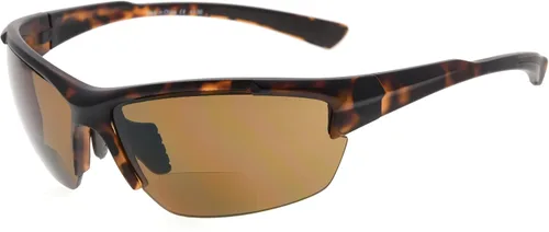 Vista 51 de Eyekepper TR90 Marco Bifocal Deportes Gafas de sol Béisbol Correr Pesca Conducción Golf Softbol Senderismo Lectores de sol