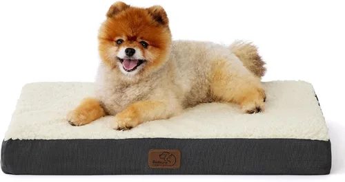 Vista 58 de Bedsure - Camas XL para perros de tamaño grande - Cómodas camas planas extra grandes para mascotas con funda extraíble y lavable, colchón ortopédico