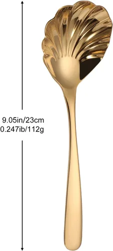 Vista 2 de Cuchara grande para servir, de acero inoxidable, utensilios de servir para fiestas, bufé, cena, banquete, cocina, básicos, aptos para lavavajillas
