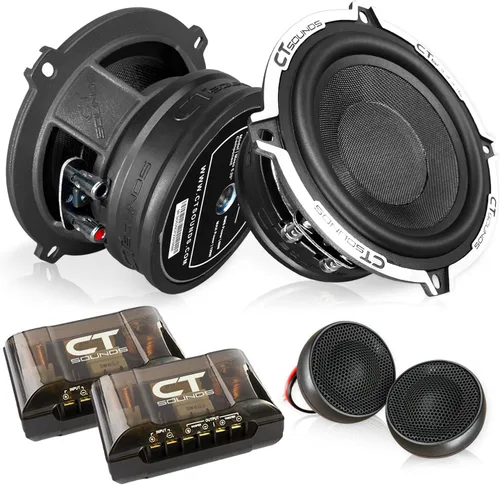 CT Sounds Meso 5.25" 240 vatios 2-Way Premium Component Speaker Set