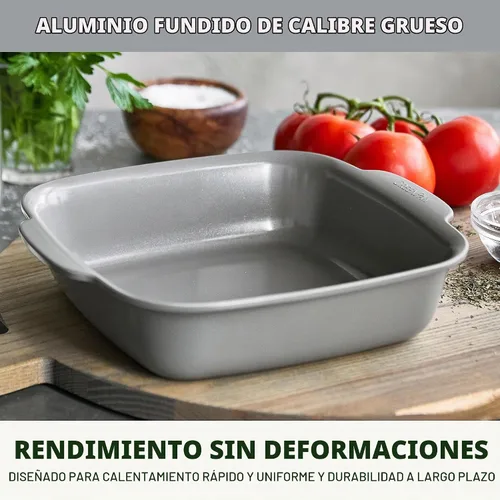 Vista 4 de GreenPan Premiere Ovenware - Molde antiadherente de cerámica saludable para pan de 1 libra, sin PFOA ni PFAS, utensilios para hornear resistentes a