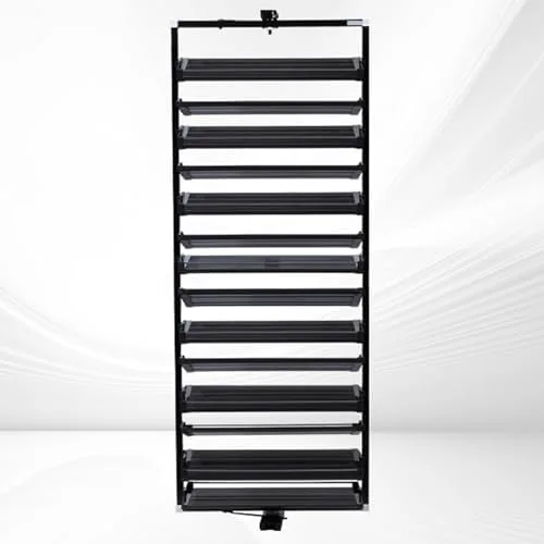 Vista 20 de 360-Degree Rotating Shoe Organizer - Space-Saving Hidden Shoe Cabinet for Entryway, Stylish Shoe Rack for Living Room & Hallway Storage