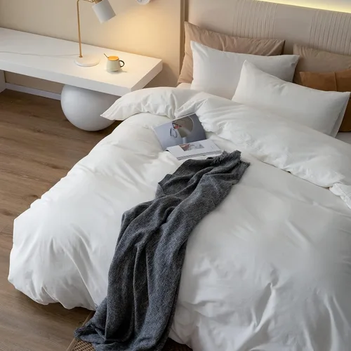 Vista 68 de JIYUAN - Juego de 3 piezas de 1 funda de edredón de algodón 100% lavado de 90x90 pulgadas (relleno no incluido) y 2 fundas de almohada, cómodo