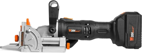 Vista 9 de WEN - Kit de unión de placas y galletas inalámbrico con batería de 20 V Max 4.0 Ah y cargador (20648)