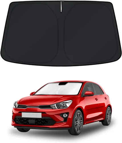 Vista 174 de KUST Parasol para parabrisas para Volkswagen VW ID.4 2021-2025 2026, accesorios para ventana, protector plegable, bloquea los rayos UV, mantiene