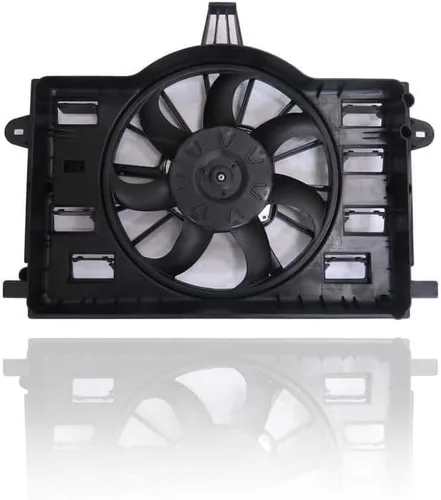 Conjunto de ventilador de condensador y radiador doble, compatible con Cooling Direct 624320, repuesto para Chevrolet Corvette Stingray