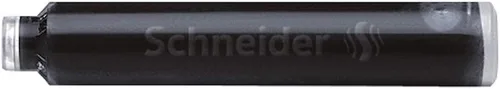 Vista 2 de Schneider Cartucho de tinta para pluma estilográfica, negro, 30 unidades (06701)