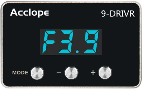 Bautonery - Controlador electrónico LED de respuesta del acelerador de 9 unidades, pedal de gas, acelerador de carreras, compatible con Buick