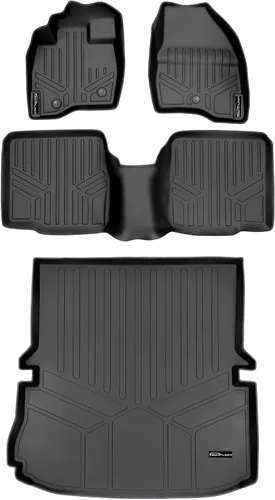 Vista 56 de SMARTLINER Juego de alfombrillas de 3 filas compatibles con Ford Explorer 2020-2023 Ford Explorer 2020 - 2025