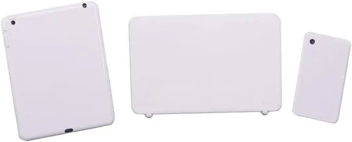 Vista 3 de Decoración de casa de muñecas, accesorios en miniatura, casa de muñecas, computadora, portátil, tableta, teléfono, accesorios de simulación