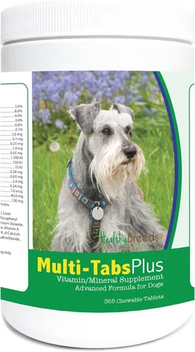 Vista 320 de Healthy Breeds Affenpinscher Multi-Tabs Plus tabletas masticables 180