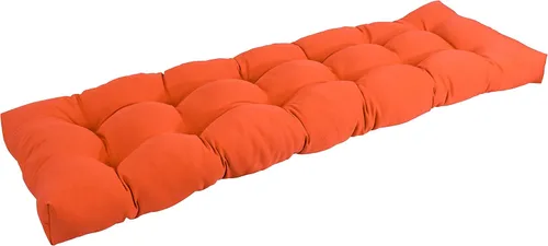 Vista 11 de Blazing Needles Cojín de banco de sarga copetudo, 46 x 19 pulgadas, azul aguamarina