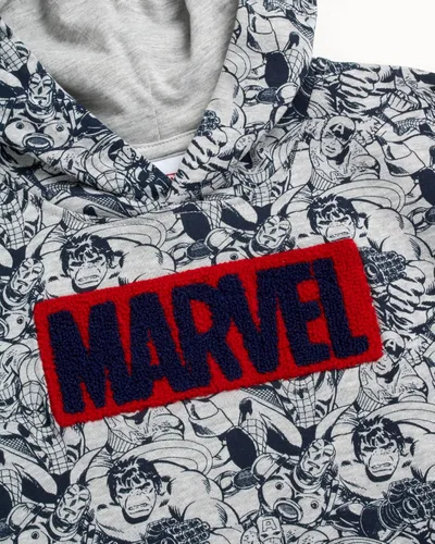 Vista 3 de Marvel Sudadera con capucha de Super Hero para niños Spider-Man Thor Hulk Iron Man 2T-16