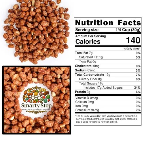 Vista 2 de Smarty Stop Mantequilla Toffee Maní (1 libra (paquete de 1))
