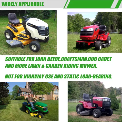 Vista 7 de 1 pieza de neumáticos para cortacésped de 15 x 6.00-6, 4 capas sin cámara, repuesto para ensamblaje de neumáticos delanteros de 15 x 6-6