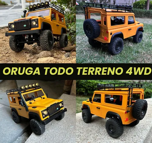 Vista 4 de HLSFWDRIVE Camión teledirigido de la correa eslabonada MN98 RC Off Road