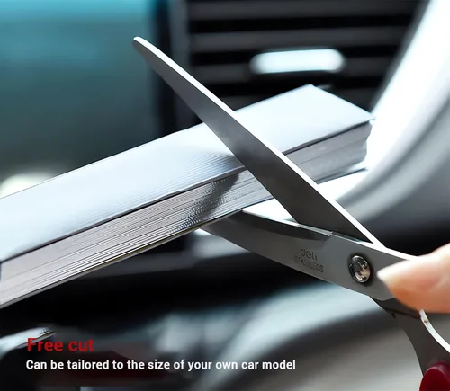 Vista 7 de Cortina Retráctil para Coche con Protección UV - Nuevo Parasol para Parabrisas 2023, Sombrilla Extra Grande para Ventana, Sombras para Ventana