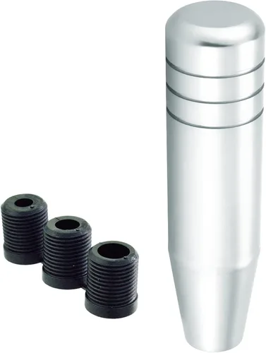 Vista 11 de Lunsom Pomo de palanca de cambios de aluminio de 5 pulgadas, mango de palanca de cambios de aleación larga, cabezal de cambio automático