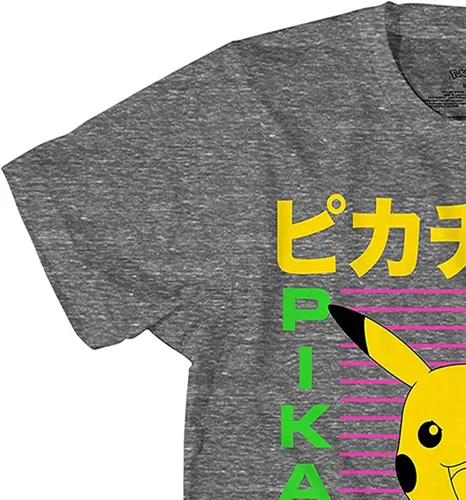Vista 6 de Pokemon Camisa de juego Pikachu para hombre, Gotta Catch Em All - Camiseta