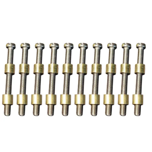 Vista 2 de 10 unids 0.315 in 5/16 "para pernos sin amor, fabricación de cuchillos, sujetadores de mango, escalas, tornillo de latón