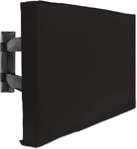 Szblnsm Funda de TV para exteriores de 40 a 43 pulgadas, con cubierta inferior, material 600D resistente al agua y al polvo, se adapta mejor a tu