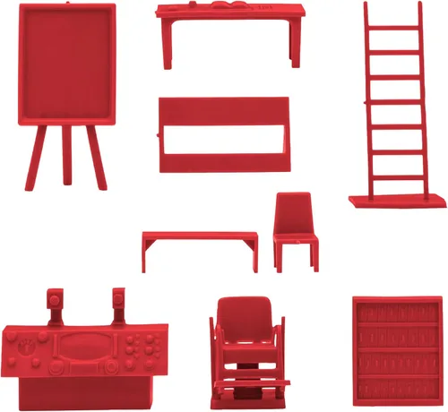 Vista 4 de BMC Classic Marx Mid-Century - Muebles modernos de plástico de 32 piezas