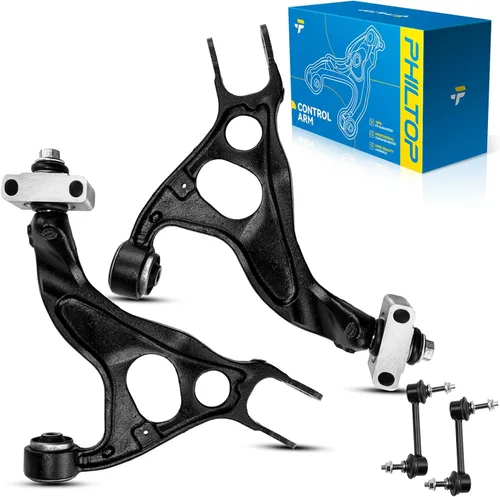 Vista 260 de PHILTOP Kit de suspensión delantera brazo de control inferior con rótula y barra estabilizadora, enlace final compatible con Chevrolet Captiva