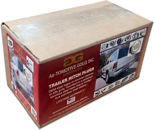 Vista 4 de Toyota Cubierta de enganche de remolque con logotipo negro