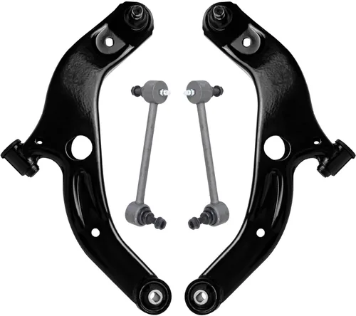 Vista 102 de Detroit Axle - 4 brazos de control traseros para Ford C-Max Focus Mazda 3 5 Volvo C30 C70 S40 V50, 4 brazos de control superior e inferior