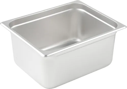 Vista 10 de Winco Bandeja de Tamaño 1/2 de 1 1/4" (NSF), Acero Inoxidable