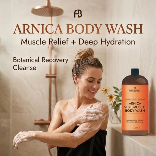 Vista 8 de First Botany, Gel de ducha All Natural para el cuerpo, combate el olor corporal, el pie de atleta, la picazón, los problemas de uñas, la caspa