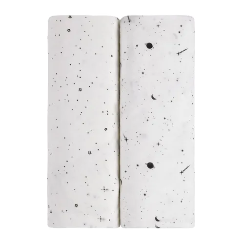 Vista 6 de Ely’s & Co. Sábanas para cuna, juego de sábanas ajustadas para colchón de cuna para bebé niña/niño, pack de 2, 100% jersey de algodón, ropa de cama