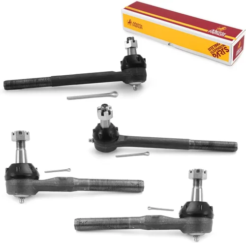 Vista 46 de Metrix Premium Chassis Parts - Kit de 4 piezas de extremos de barra de acoplamiento frontal exterior e interior compatible con Nissan Pathfinder