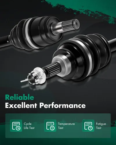 Vista 6 de SCITOO Conjunto de eje de eje CV delante izquierdo 2005-2007 para Honda Foreman 500 2005-2007 para Honda Foreman Rubicon 500 1988-1995 para Honda