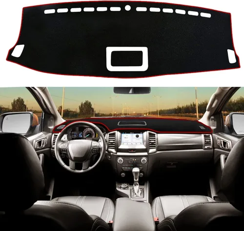 Vista 21 de Funda para tablero personalizada Compatible con Dodge Ram 1500 2019-2023 Antideslizante Decoración interior Protector de rayos UV y resplandor