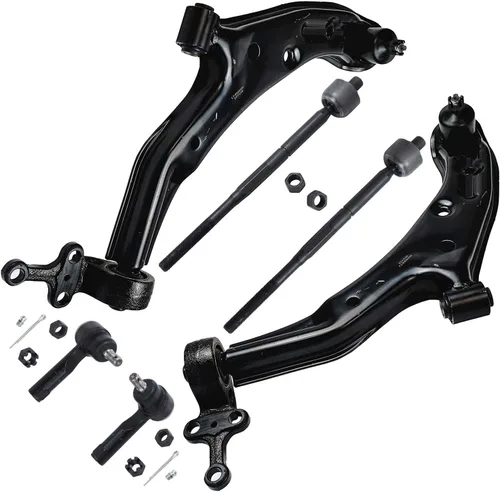 Vista 172 de Detroit Axle - Kit de brazos de control de extremo delantero RWD para Dodge Charger Challenger Chrysler 300, 2 brazos de control delantero