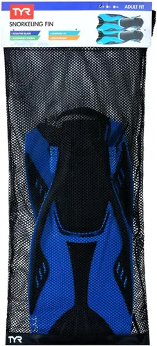 Vista 5 de TYR - Aleta de snorkel (2), color azul