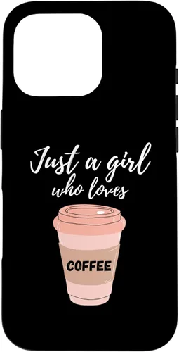 Vista 20 de Just A Girl Who Loves Coffee Funny Java Lover Design Cute Case for iPhone 16
