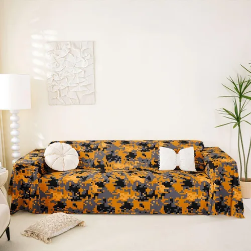 Vista 14 de Erosebridal Army Green Pixel Plaid Couch Cover Miners Games Checkered Sofa Cover Abstract Camo Grids Couch Protector Gaming Geometric Sofa Slipcover