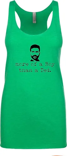 Women's Graphic Racerback Tank Top, Gift for Her, Shirts with Sayings, Yoga Tee, Heather Gray, Tahiti, or Envy