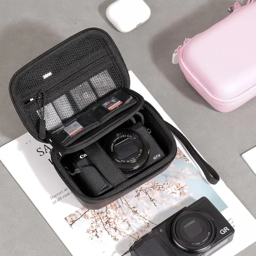 Vista 3 de Funda para Cámara Digital de ProCase con Carcasa Rígida para Canon G7X Mark III Mark II, Sony Cybershot, PowerShot SX740, Ricoh GR III, Kodak