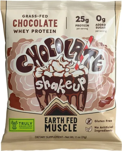 Vista 23 de Earth Fed Muscle Aislado de proteína de suero de leche de vainilla Whey